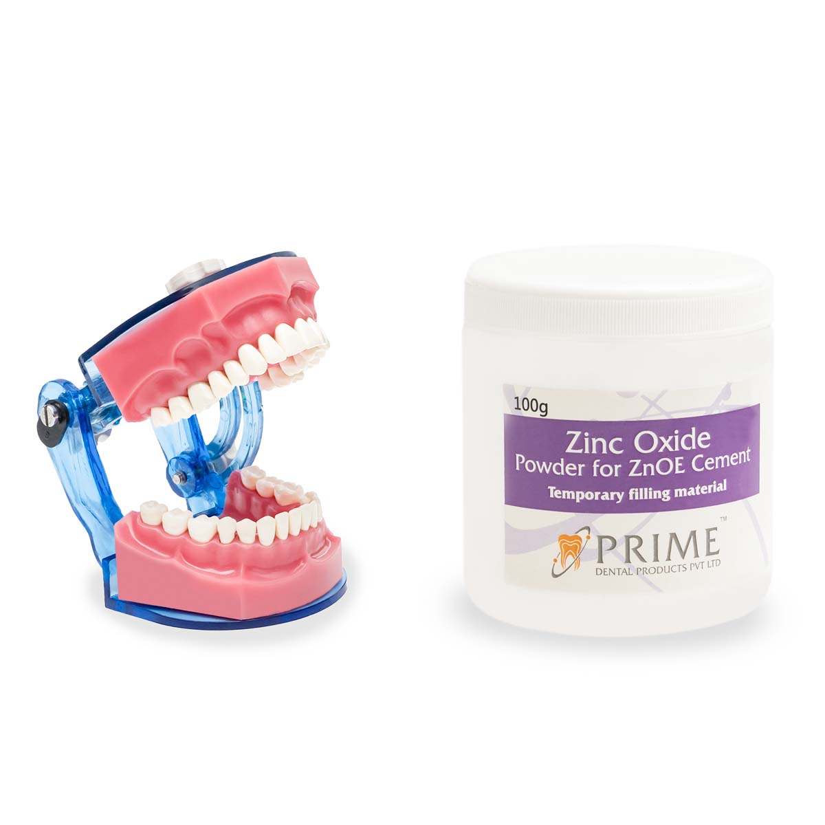 Prime Dental Zinc Oxide Powder - 100gm