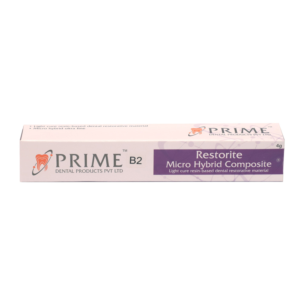 Prime Dental Restorite Micro Hybrid Composite Shade - B2