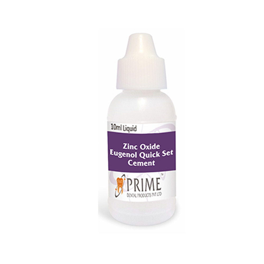 Prime Dental Zinc Oxide Eugenol Quick Set Intermediate Restorative Material