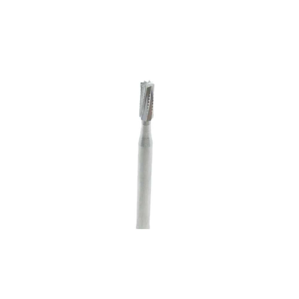 Prima Dental Flat Fissure Straight Handpiece Bur (Cross Cut)-563-HP (Pack of 1)