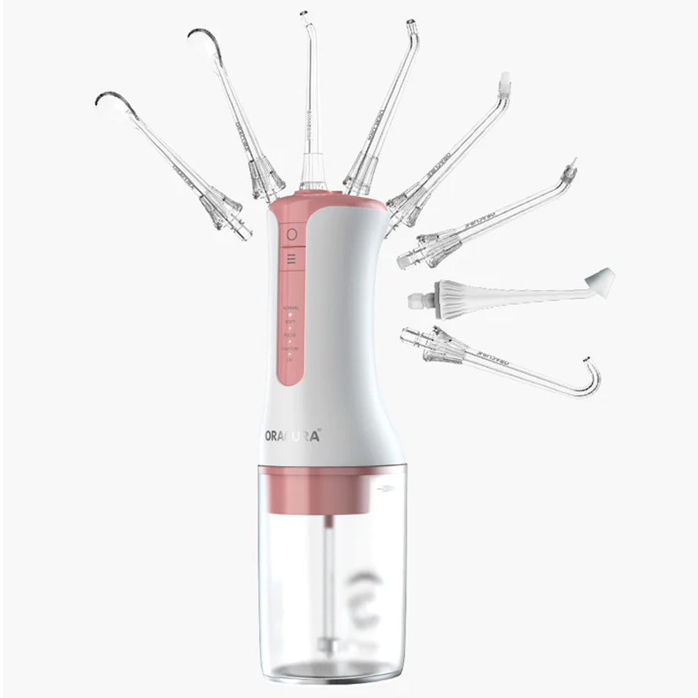 Oracura OC300 Dental Pro Water Flosser - Peach