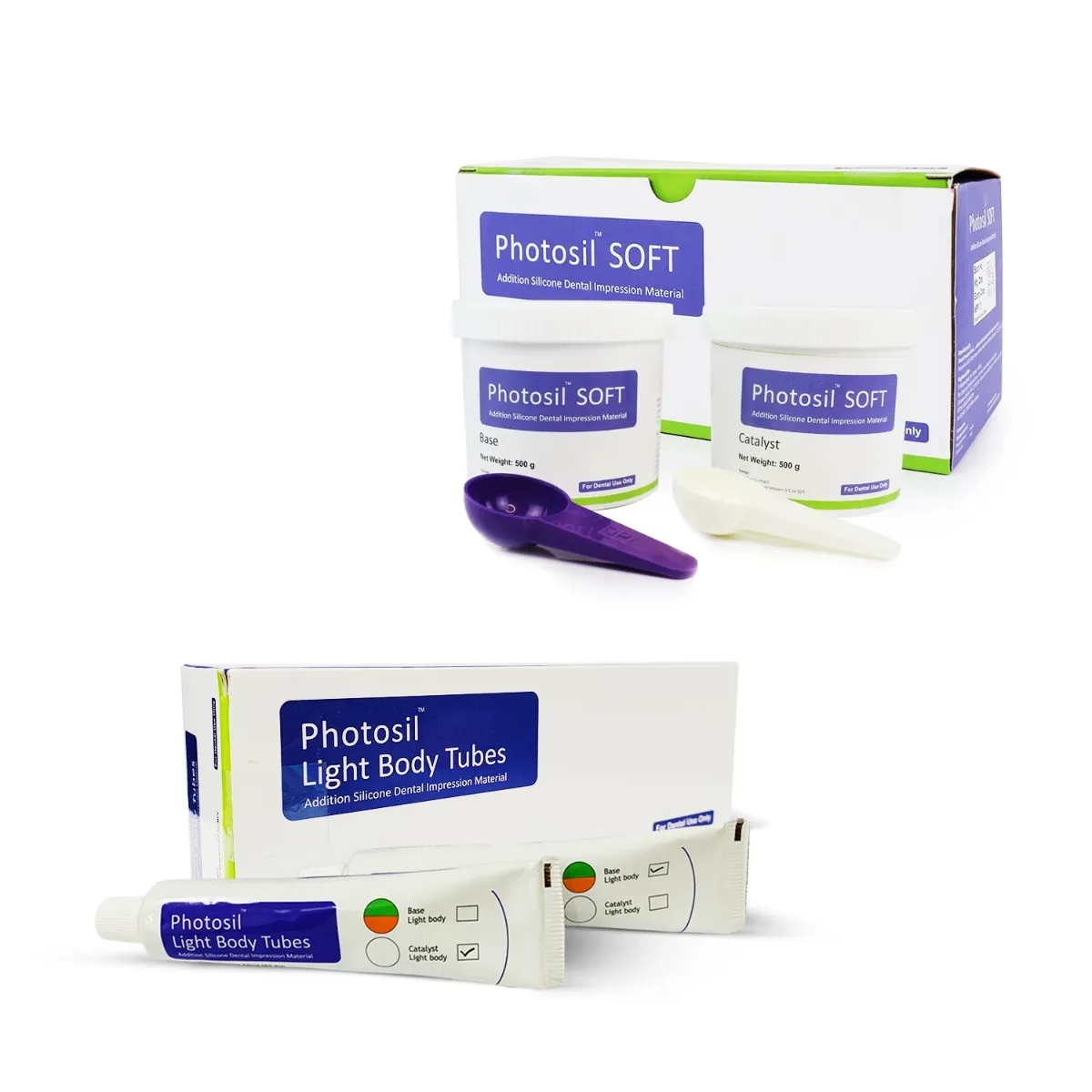 Dpi Photosil Soft Putty + Light Body Tube (Purple)