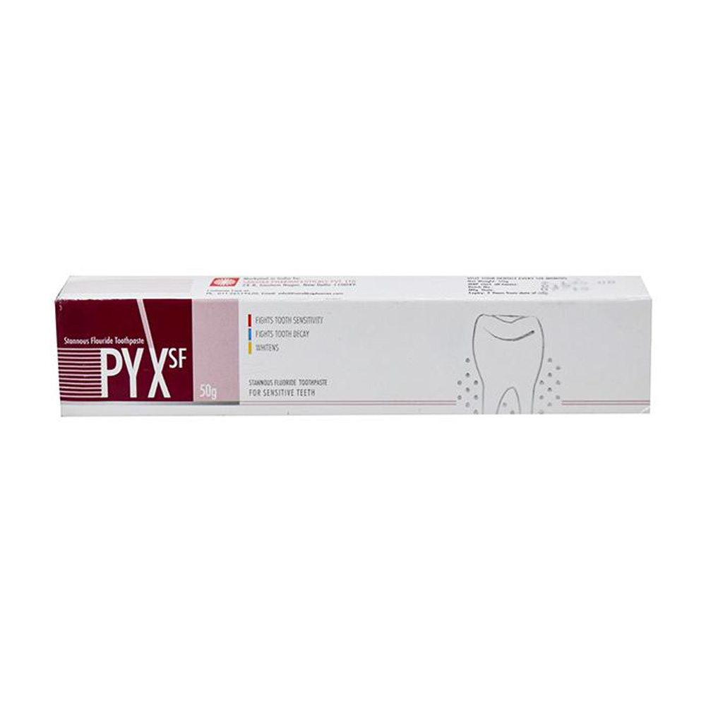 Sandika Pharma Pyx SF Stannous Fluoride Toothpastes (Pack of 12)
