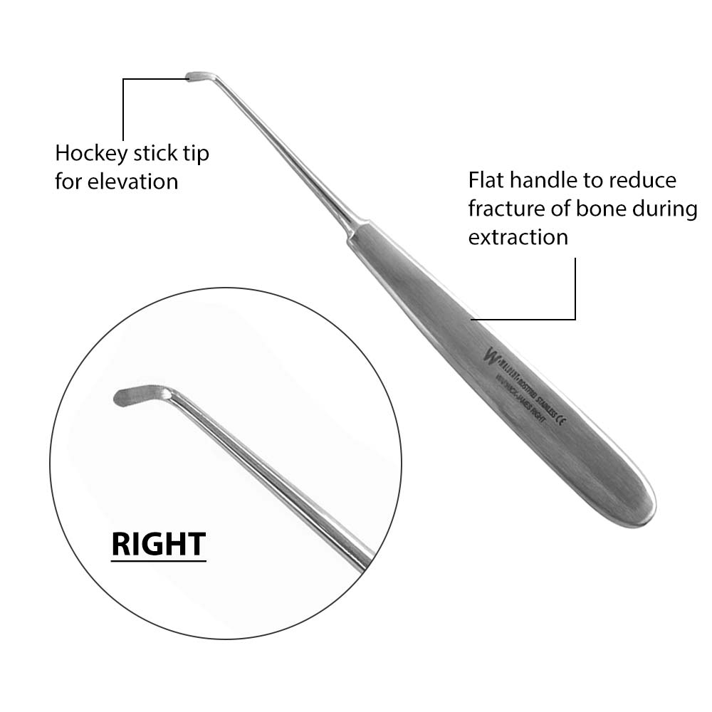 Waldent Root Elevators Warwick James Set of 3 (K2/3)