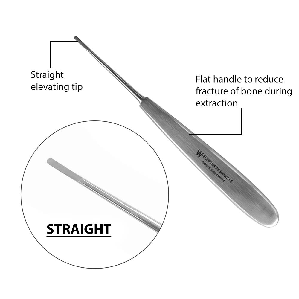 Waldent Root Elevators Warwick James Set of 3 (K2/3)