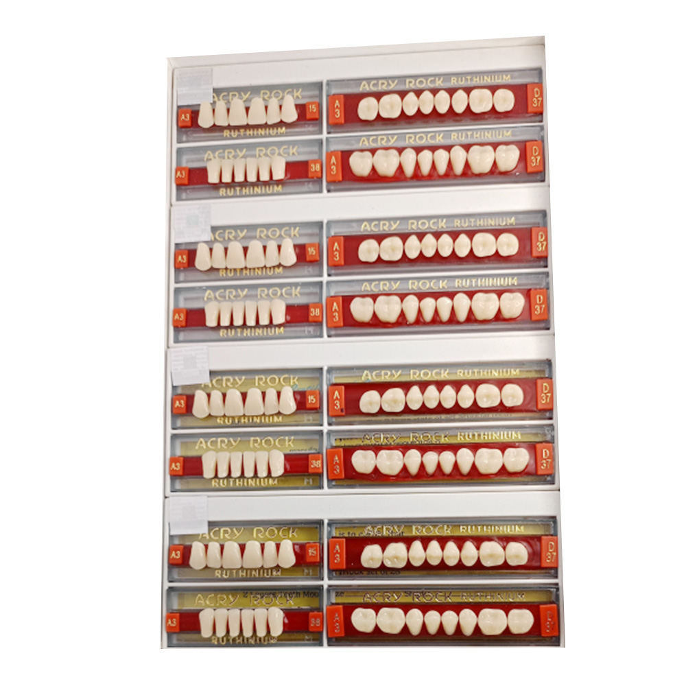 Ruthinium Acryrock Teeth Sets-S15-A3 (Pack of 4 sets)