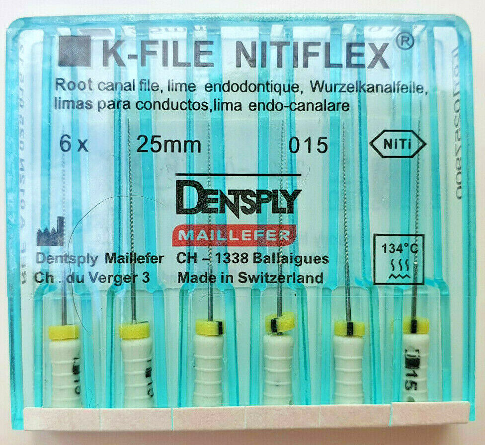 Dentsply NiTi K File(Hand)-25mm #15