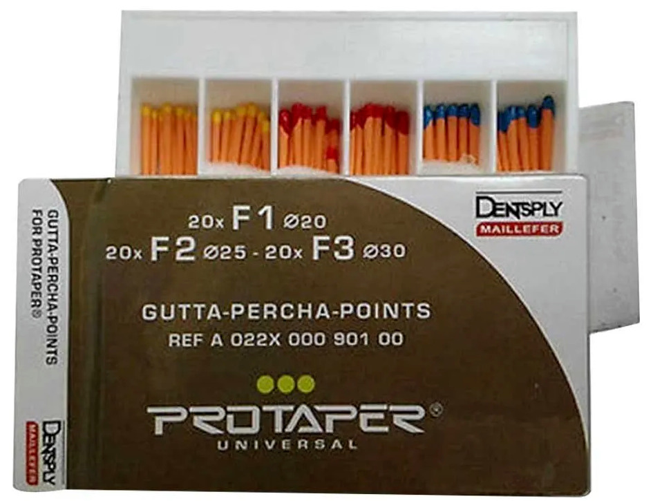 Dentsply Protaper Universal Gutta Percha Points F1-F3 (60 Pcs)