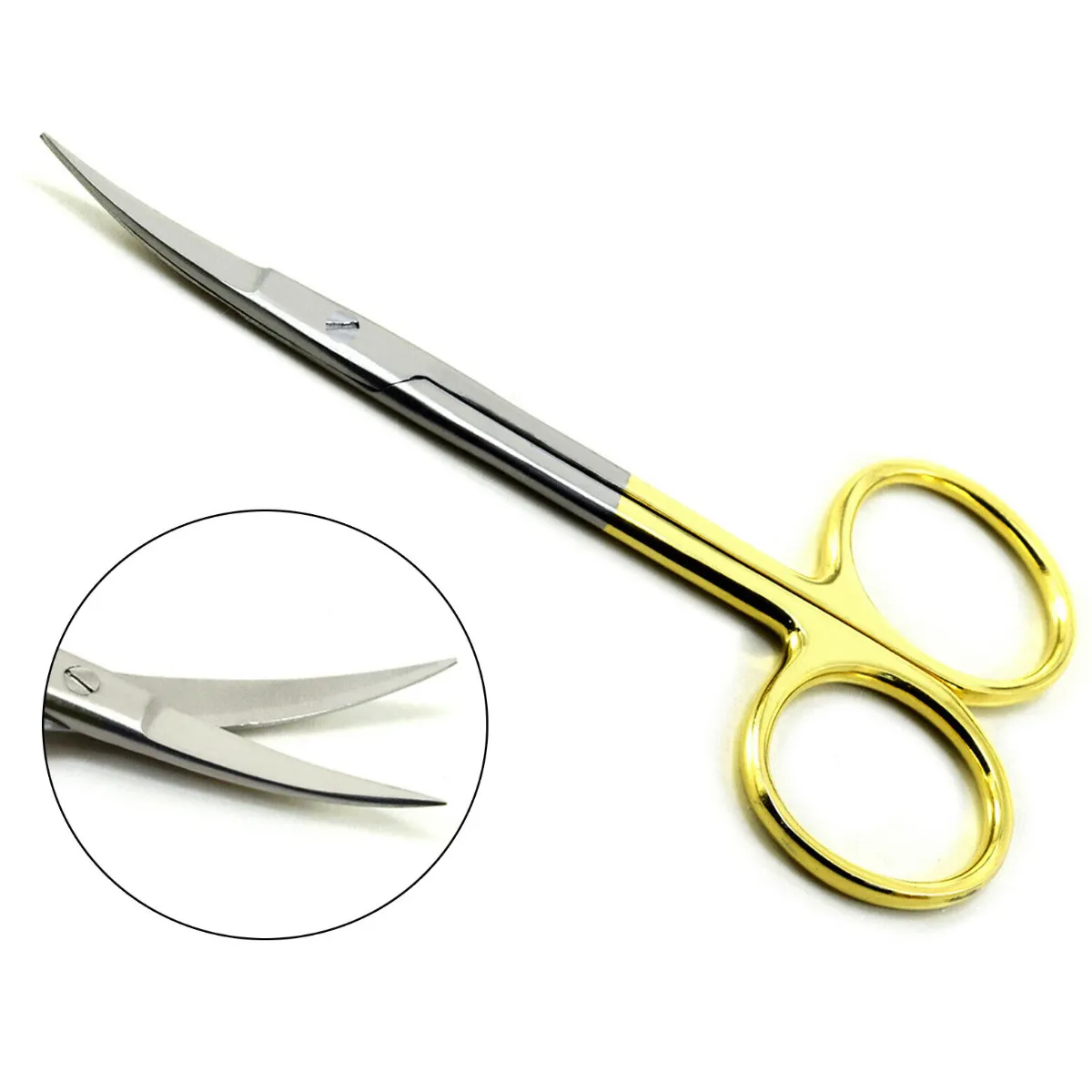 GDC Scissors Iris Tc - Curved (11.5cm) (S5083)