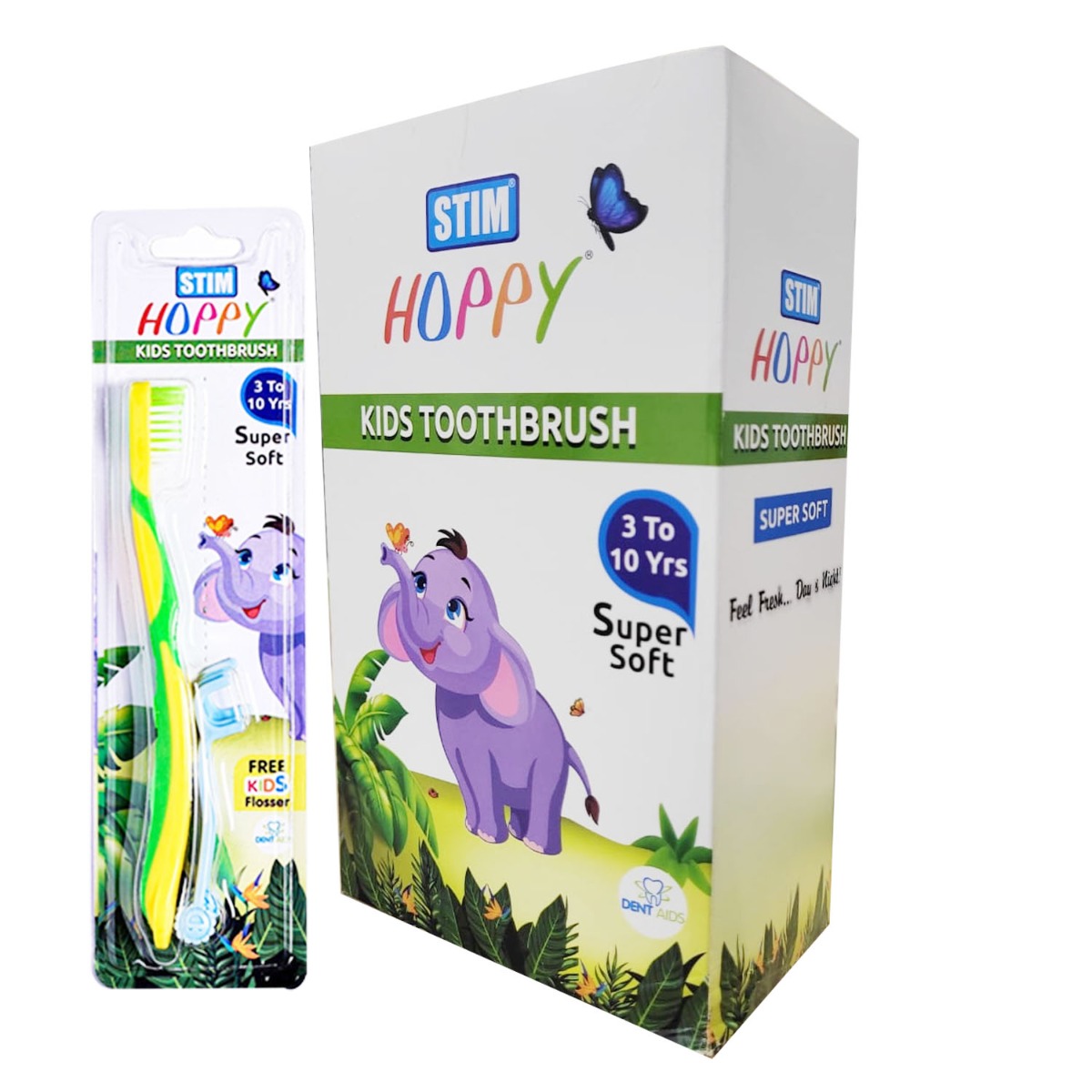 Stim Hoppy Kids Toothbrush (Pack of 12)