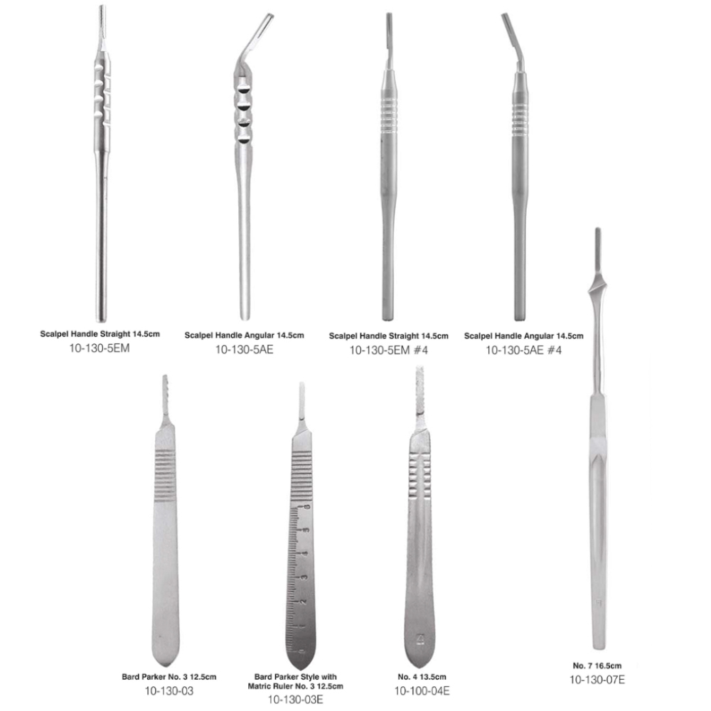 thumbnail image 2 of Hu-Friedy #3 Round Surgical Scalpel Handle, 10-130-03 2 of 4