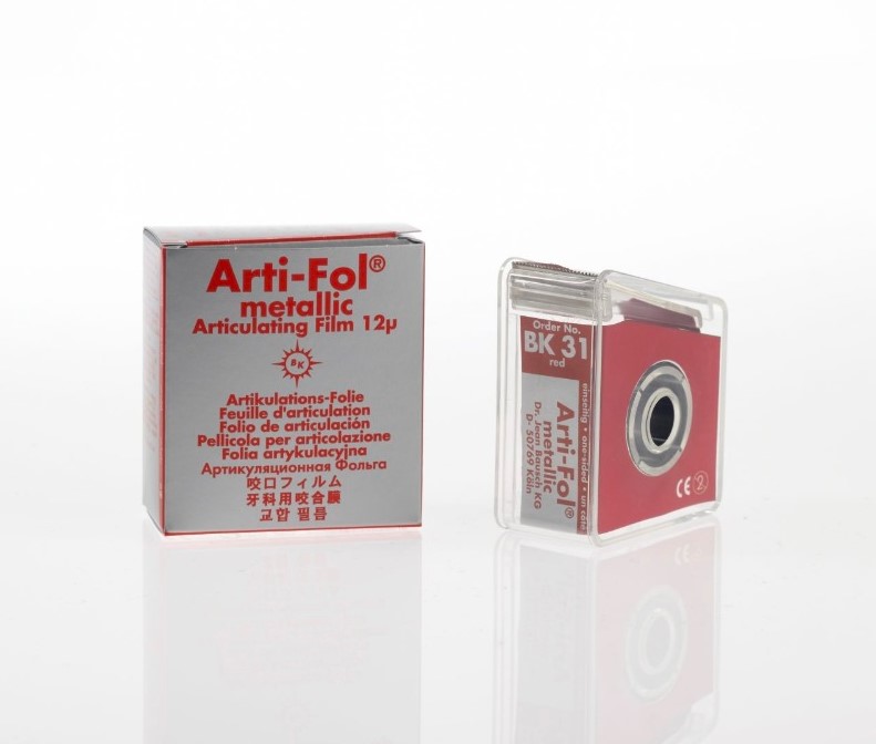 Bausch Dental Arti Fol Metallic Shimstock Flim 12µ Microns