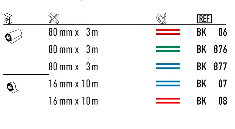 Bausch Dental Articulating Silk with Progressive Color Transfer - 80µ Microns