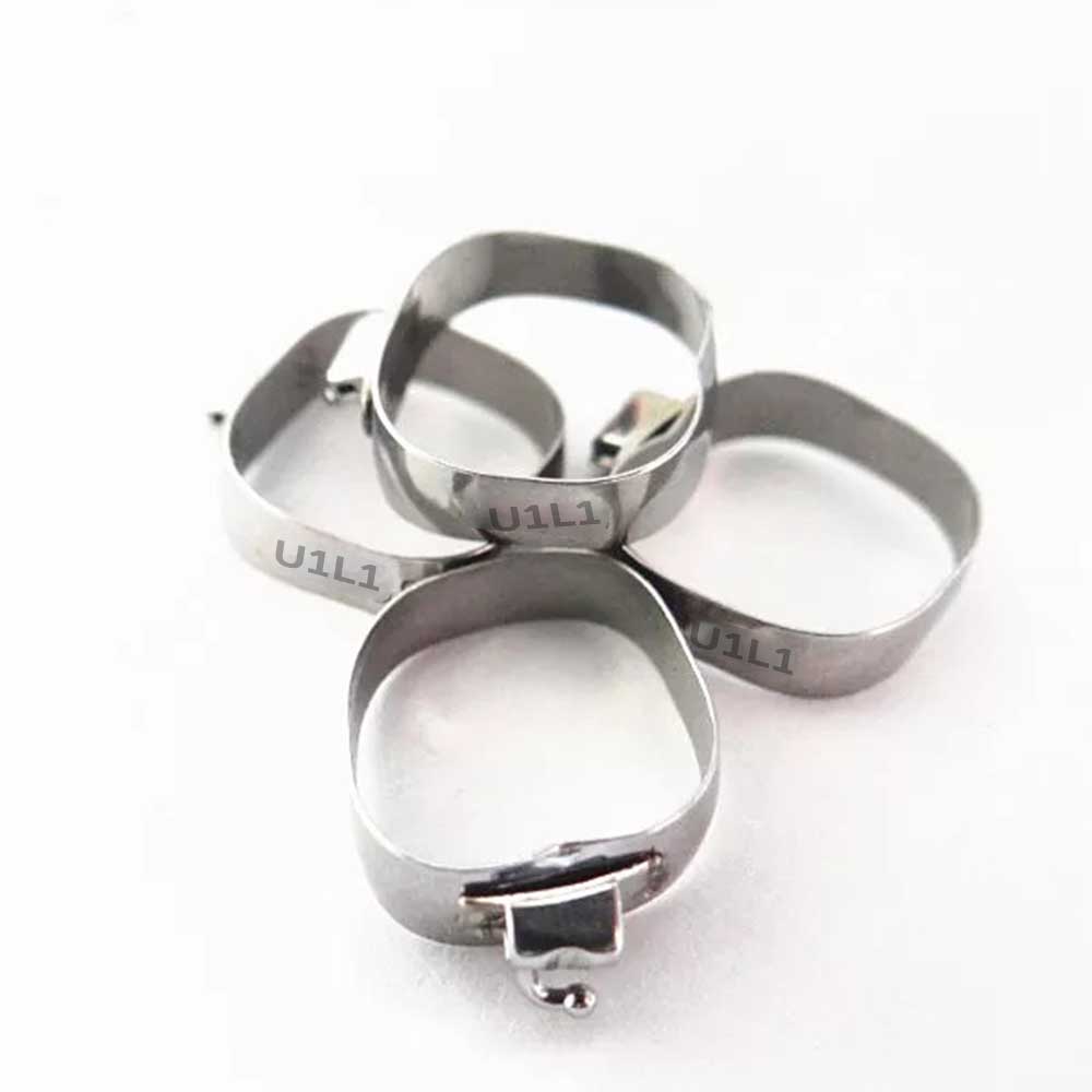 U Ortho Molar Bands Non-Convertible Mbt 0.022 2nd Molar (Pack of 4)