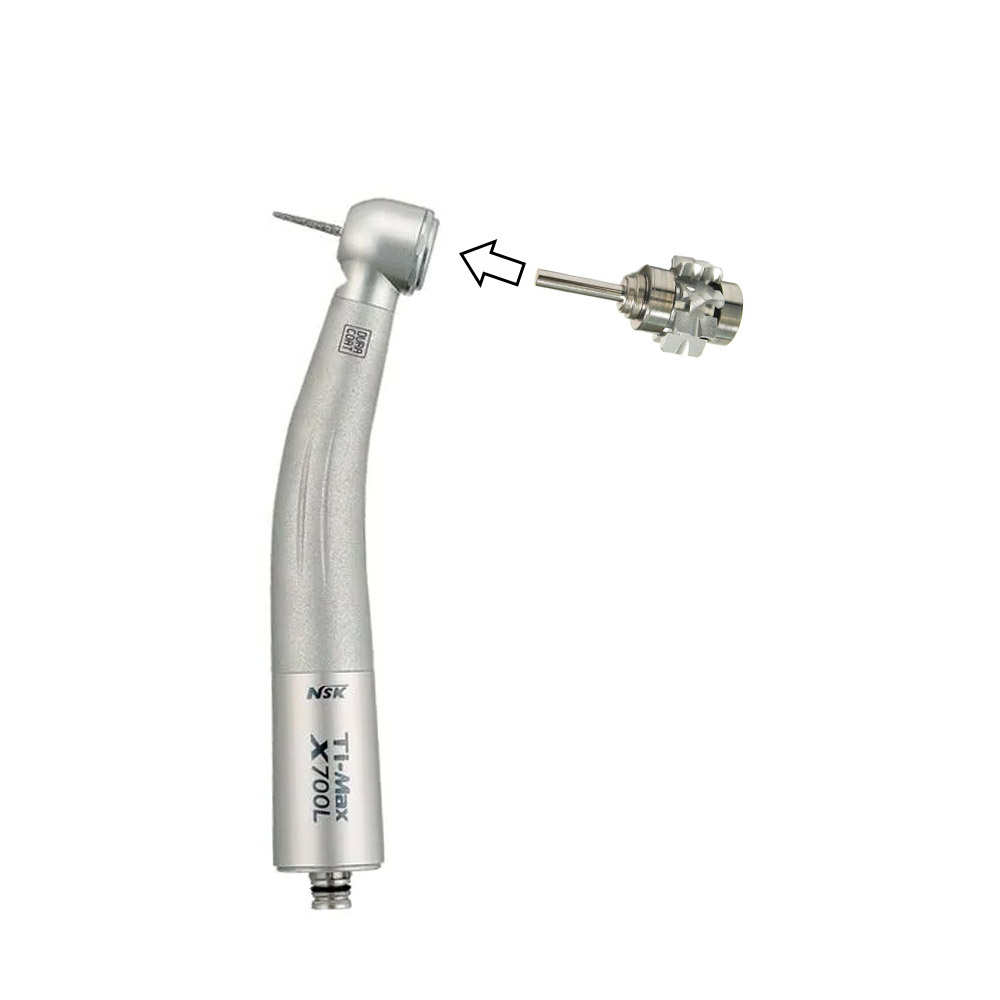 NSK Ti Max X700L Torque Airotor Handpiece and Cartridge