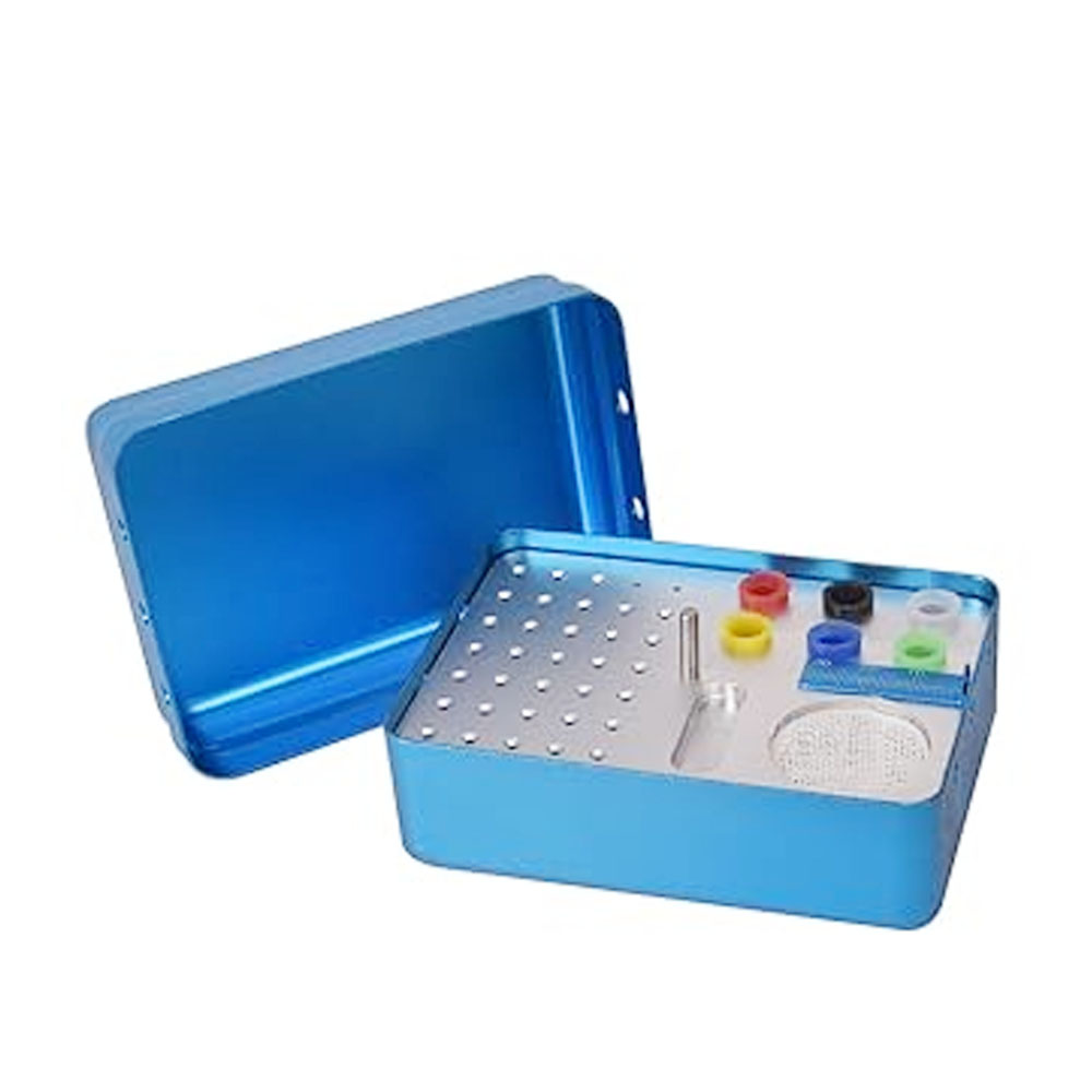 GI Dental Endobox Aluminium - 35 Holes