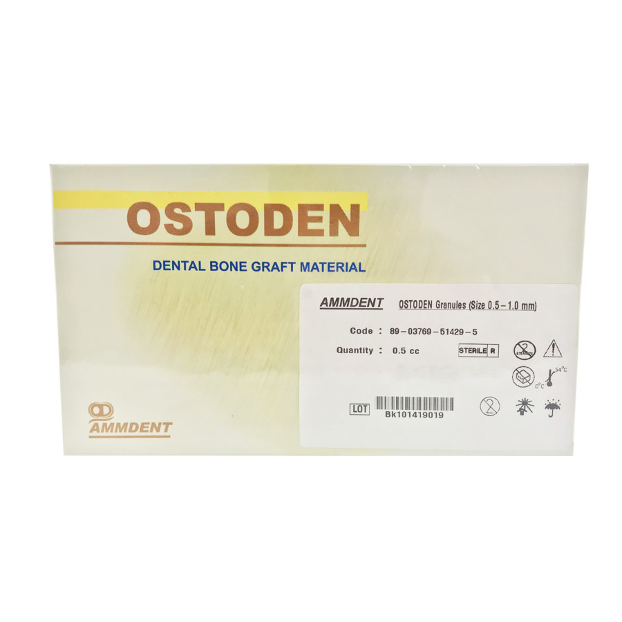 Ammdent Ostoden Bone Graft Material 0.5cc - Yellow (Pack Of 1)