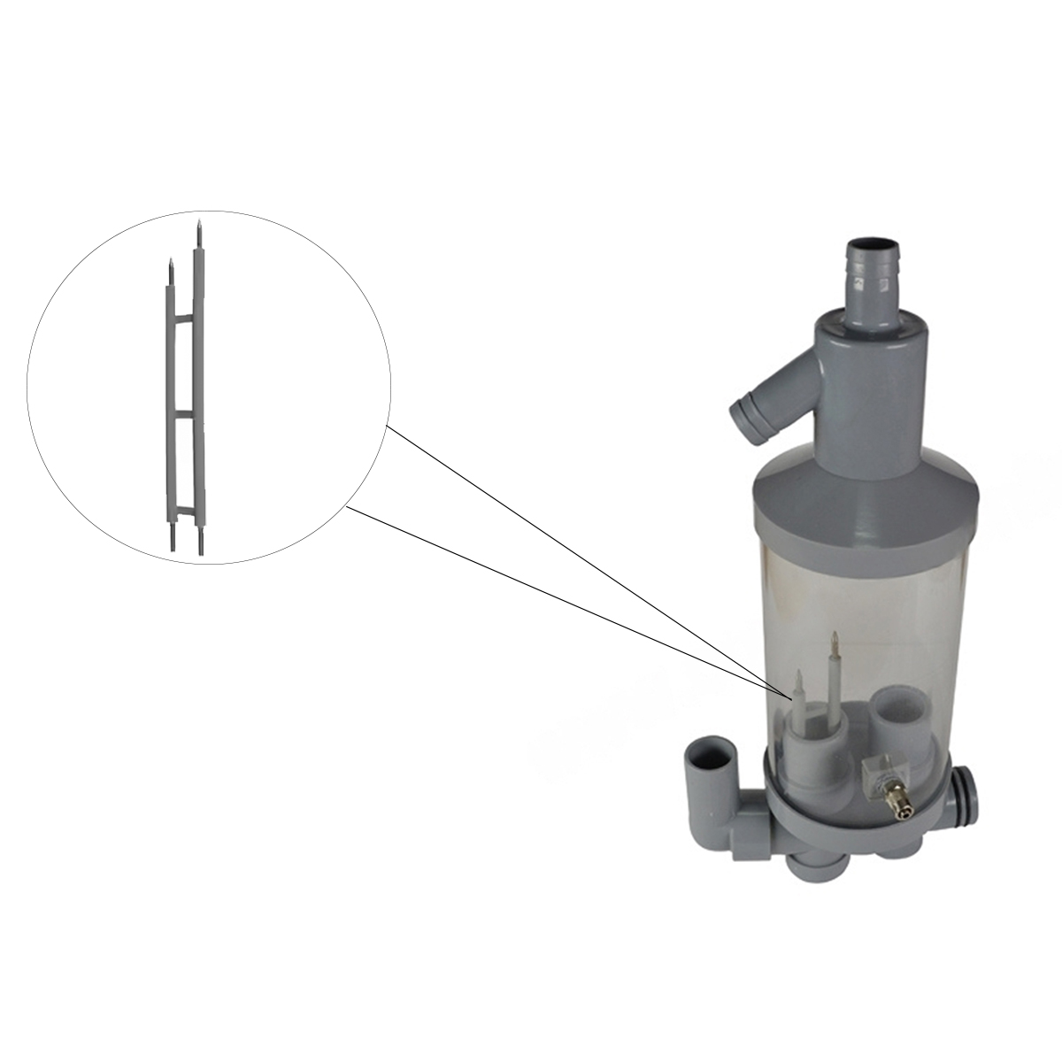 Confident Dental Basin Suction Bottle Sensor Rod - BS09