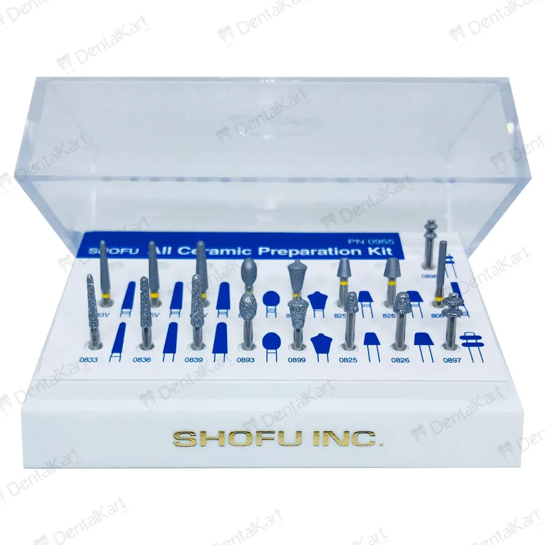 Shofu All Ceramic Preparation Kit - Accurate All-Ceramic Tooth