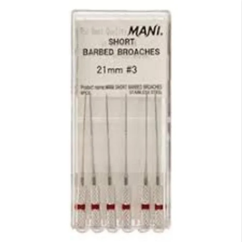 Mani Short Barbed Broaches #3