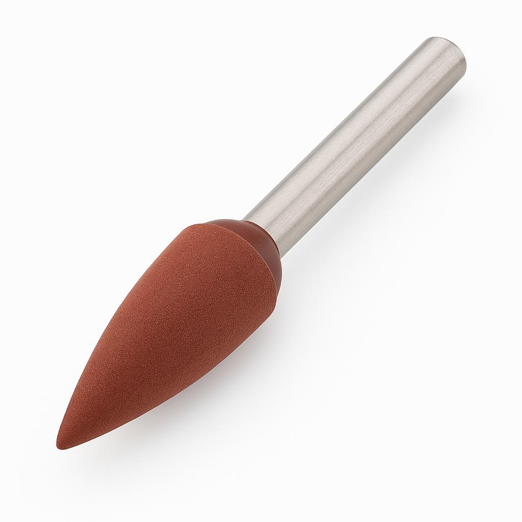 Dental Acrylic Polishers Round Small Brown - Medium Coarse ( Pack of 1)