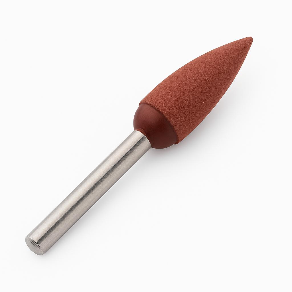 Dental Acrylic Polishers Round Small Brown - Medium Coarse ( Pack of 1)