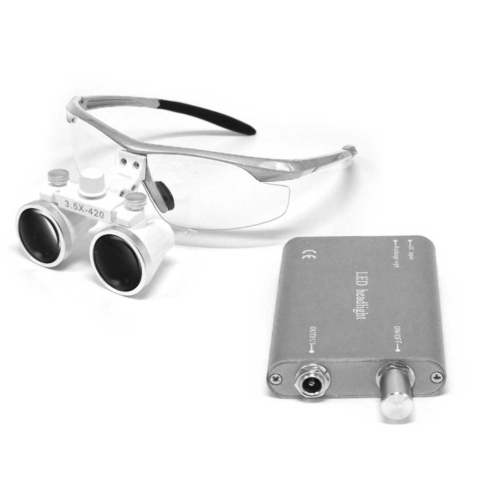 Endoking Dental Loupes With Frame ( LED Headlight Free )