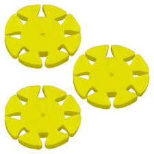Indian Safety Memory Discs Yellow Pack of 10