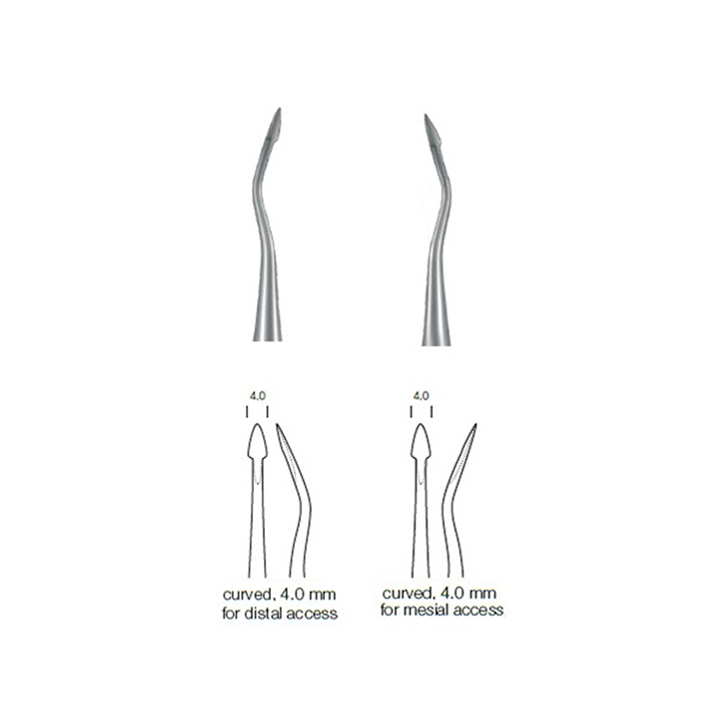 Julldent Mesially Angled Sharpened Spadator