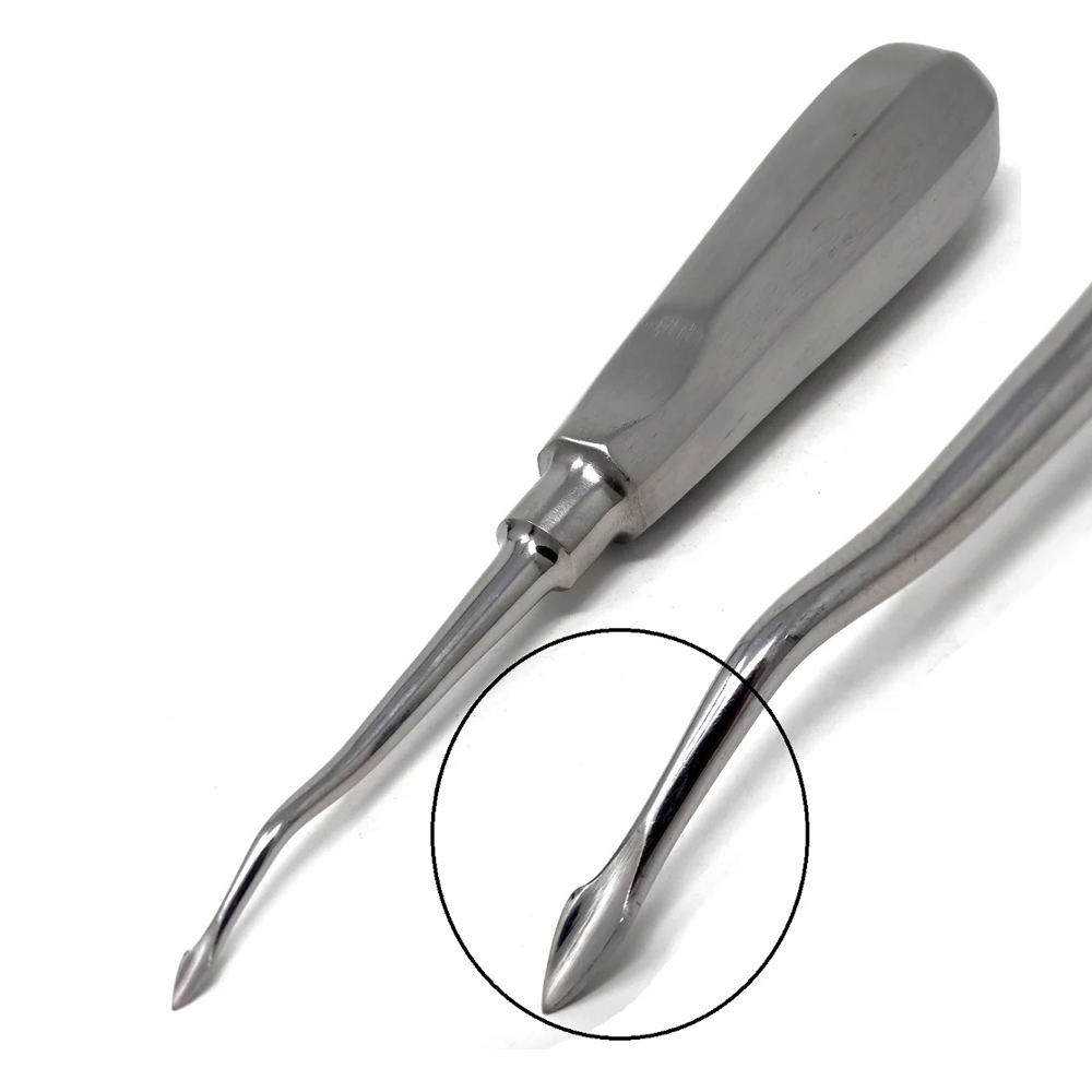 CYNAMED USA German Pattern Dental Surgery Elevator Set – 7 Piece (Spade/Concave/Tip)