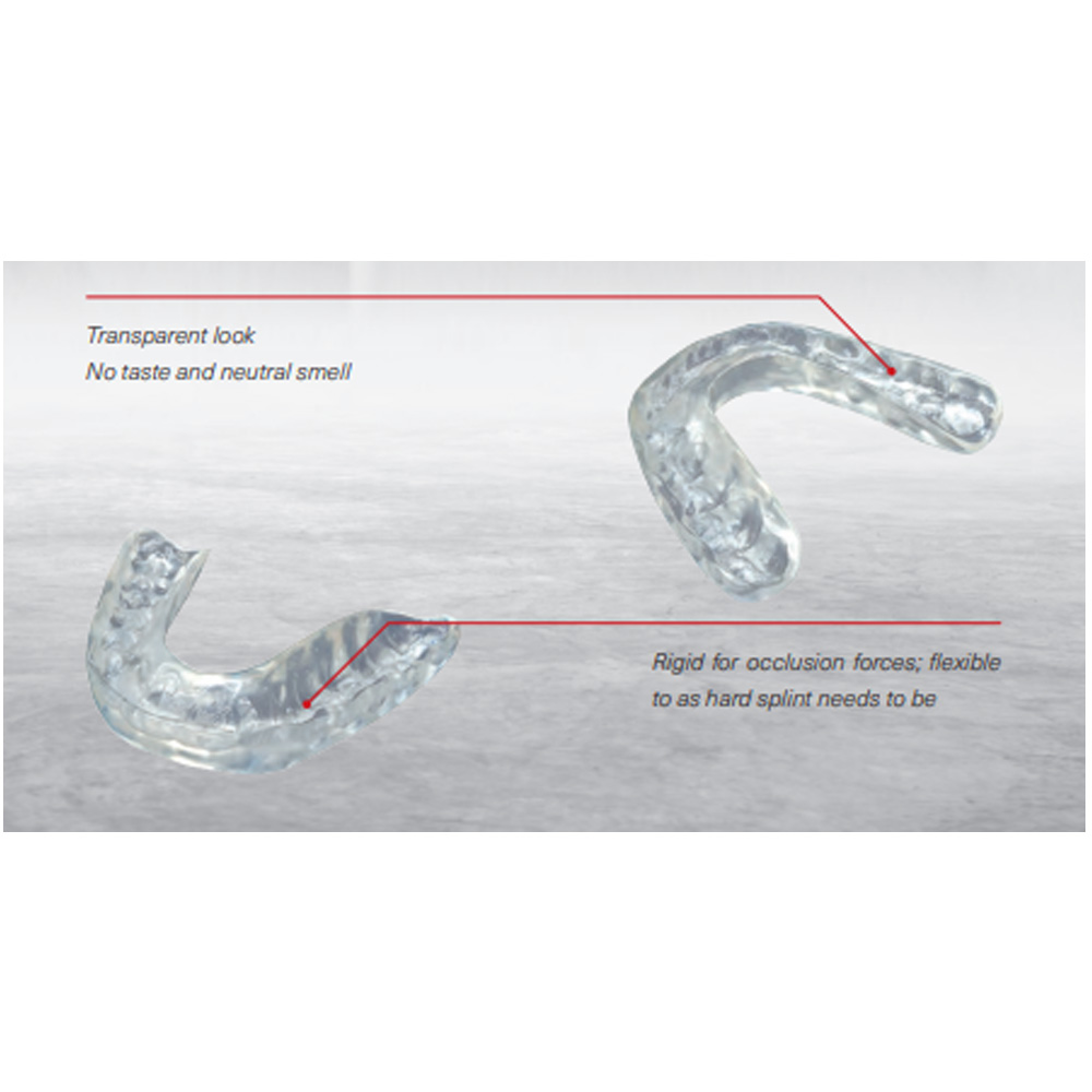 Arma Dental 3D Printing Resin - Splint Soft (1 KG) - Transparent