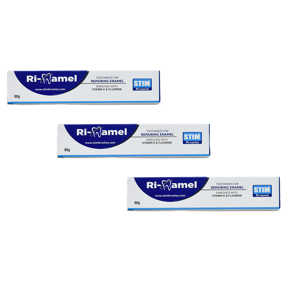 Stim Ri-namel - Toothpaste for Repairing Enamel (Pack of 10)