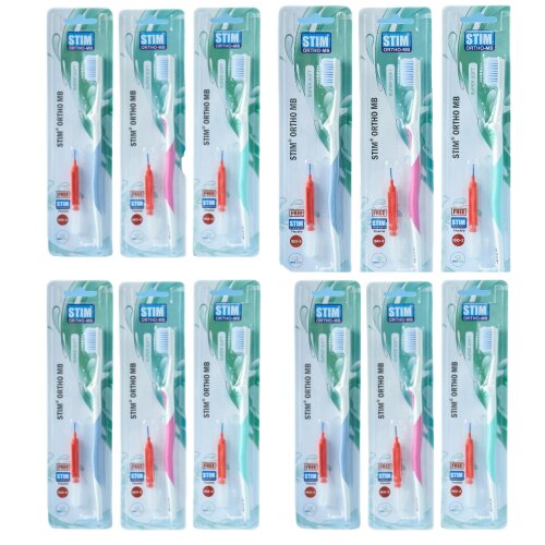 Stim Ortho Mb Brush (Pack Of 12)
