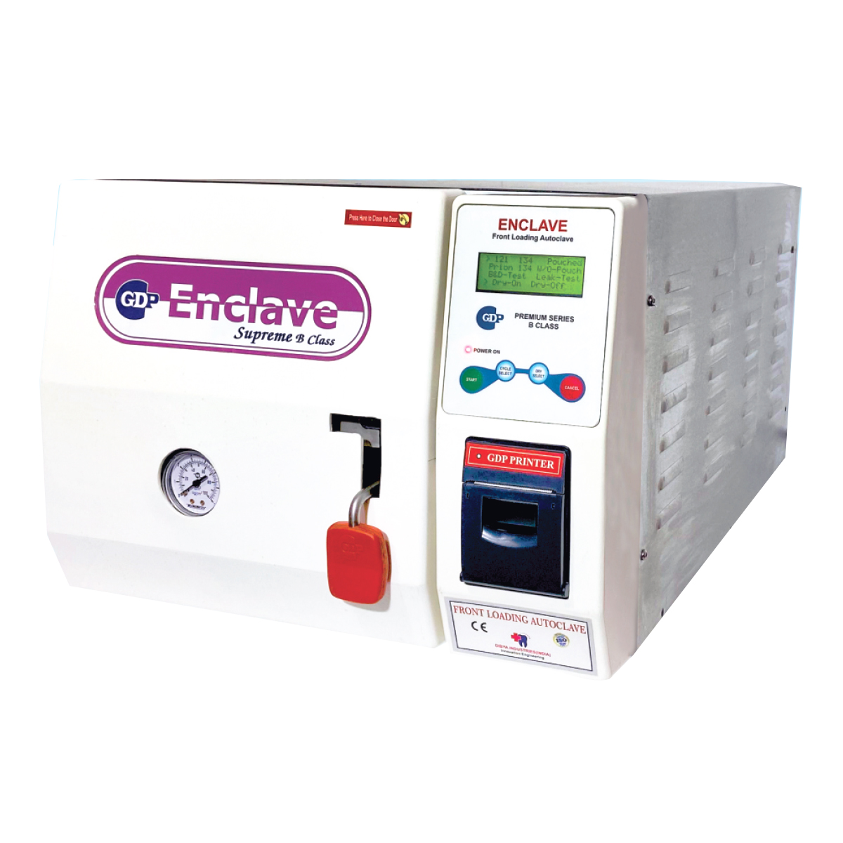 GDP Pro Series Autoclave - 23 ltrs