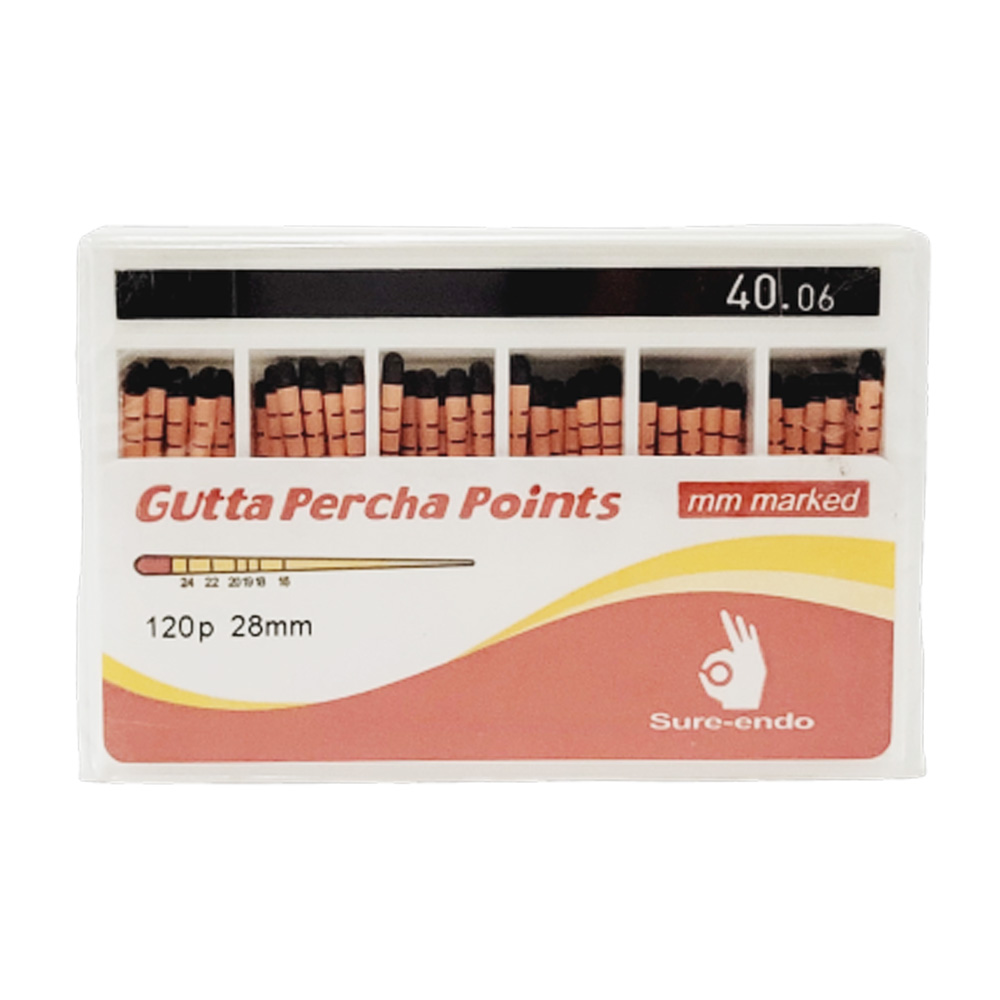 Sure Endo Gutta Percha - 6% #40