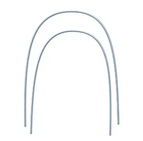 OrthoDent Titanium Molybdenum Archwires Euro / Oval Form Lower Rectangular 0.019"x 0.025" (Pack Of 9)