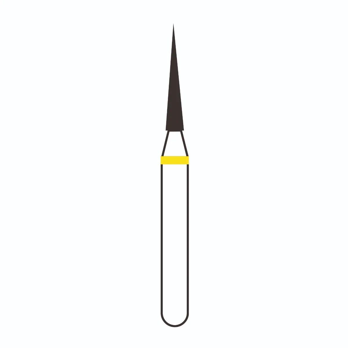 Frank Dental Tapered Cone FG Diamond Burs TC Series ( Extra Fine)