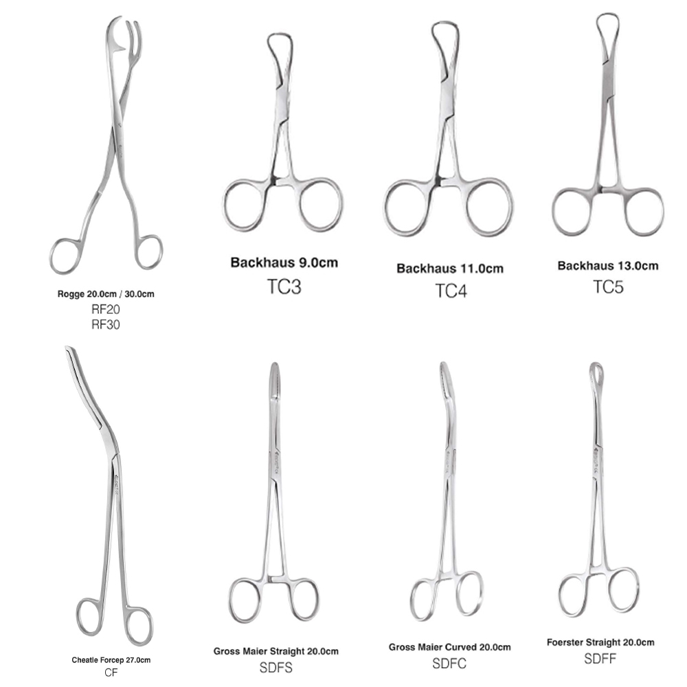 GDC Towel Dressing And Sterilizing Forceps