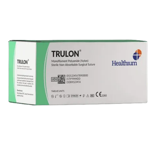 Healthium Trulon Monofilament Polyamide Non- Absorbable Sutures