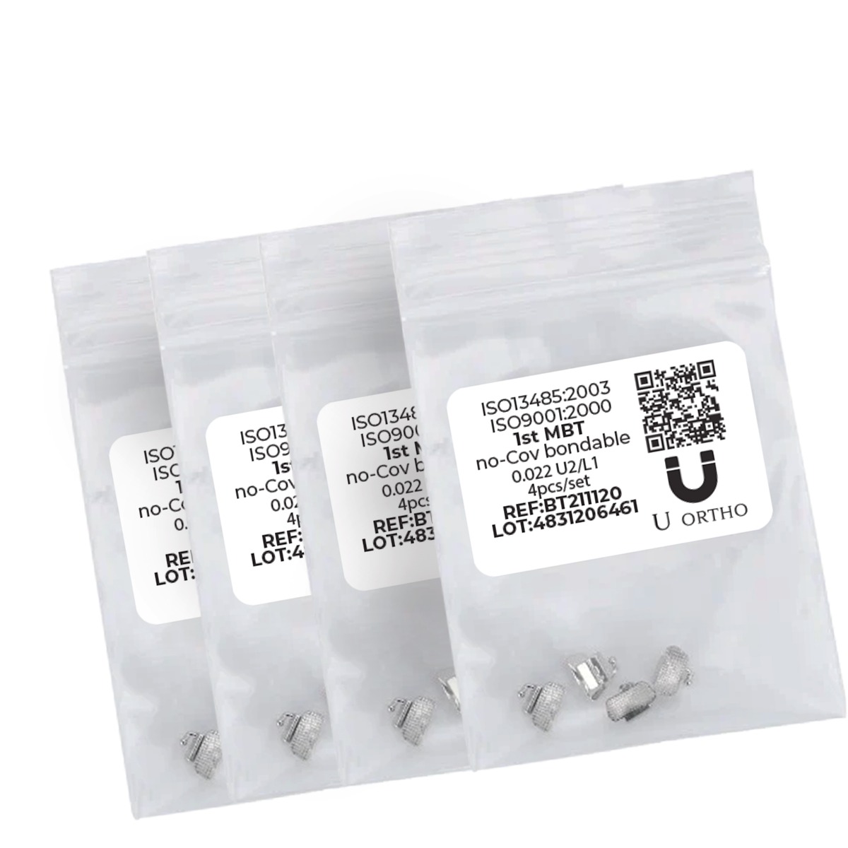 U Ortho Bondable Buccal Tubes - 1st Molar MBT 0.022