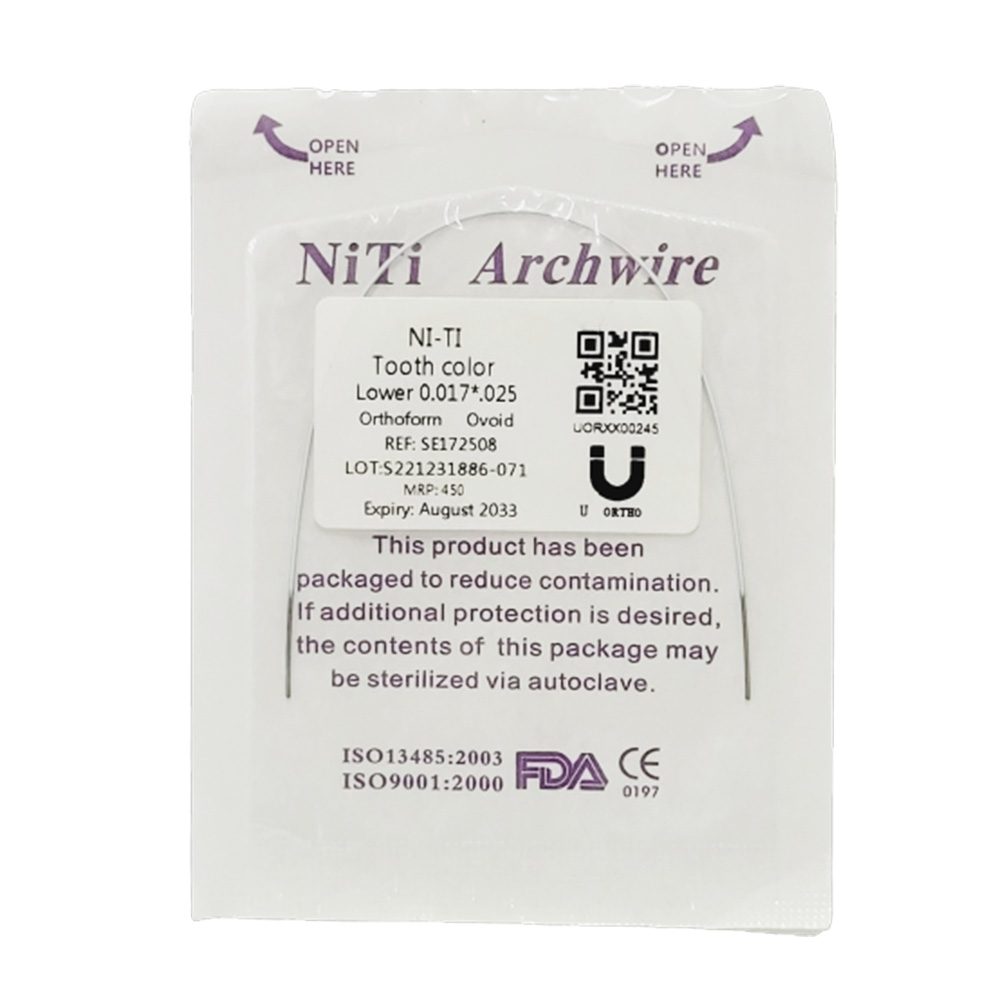 U ortho Niti Tooth Color Wire-Rectangular