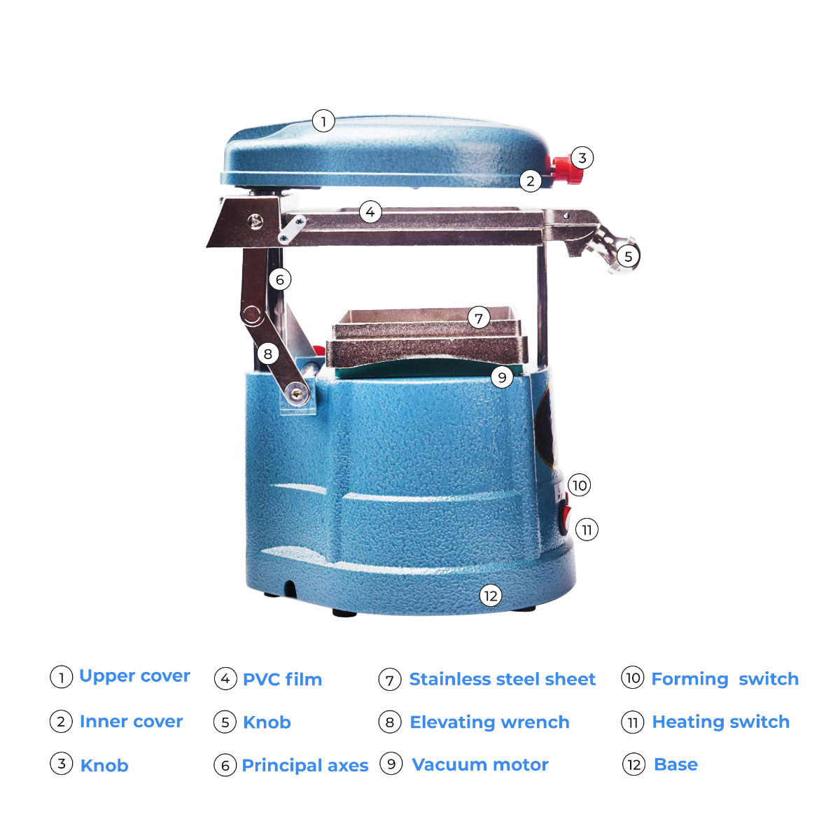 U Ortho VacuMold Portable Dental Vacuum Forming/Molding Machine