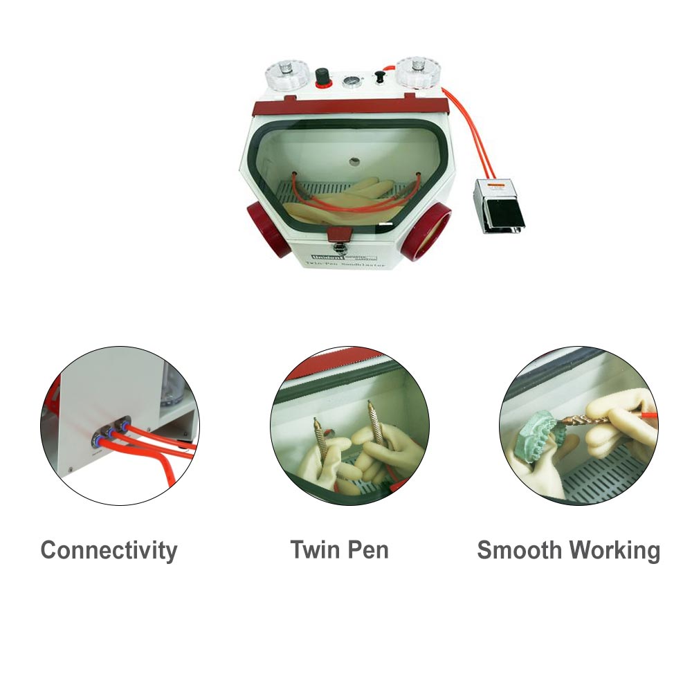 Unident Imported Twin Pen Sand Blaster