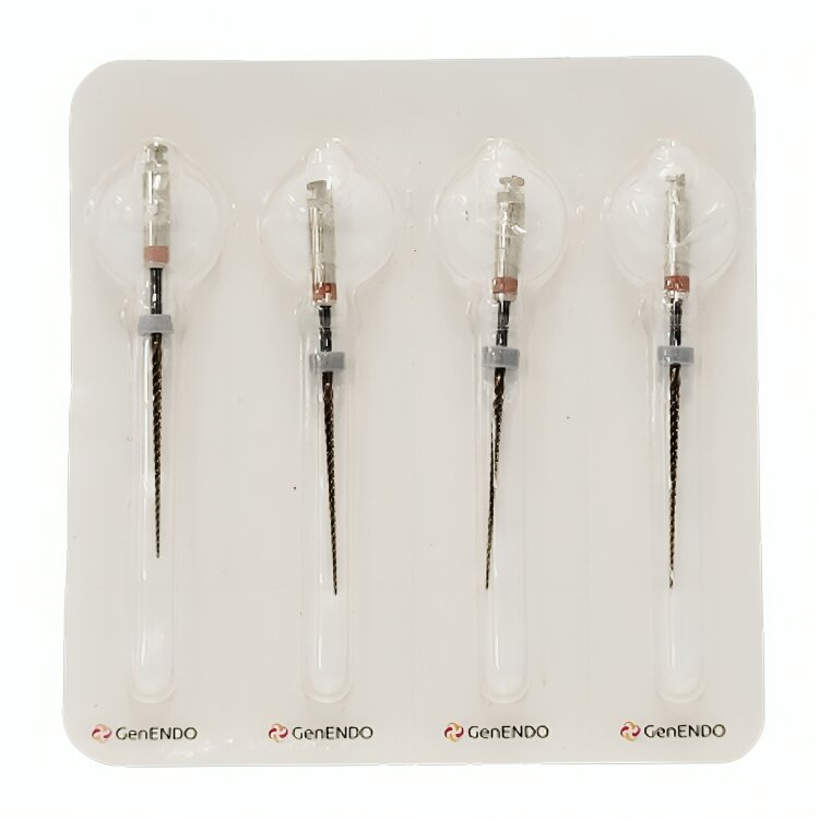 Coltene GenEndo Universal Finishing NiTi Rotary File 25/0.4 - 25mm (Pack of 4) (60031276B4)
