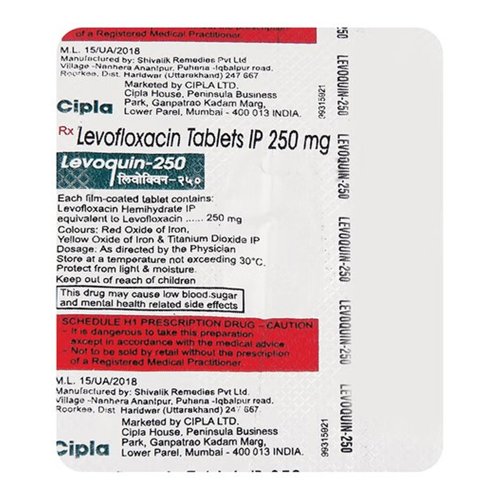 Cipla Levoquin - 250