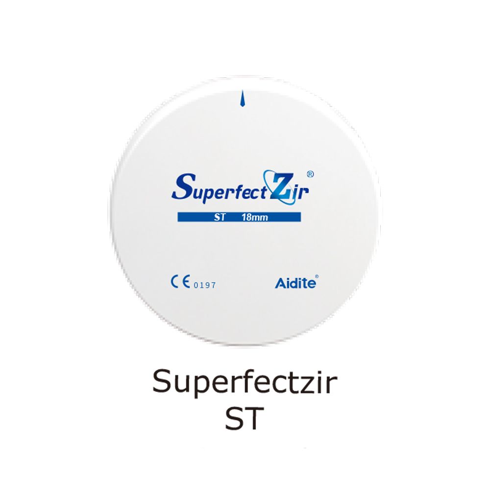 Aidite SuperfectZir Zirconia Blocks ST (white)