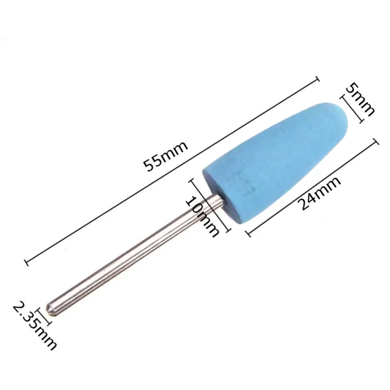 ET Dental Acrylic Polishers Round Blue - Fine (Pack of 1)