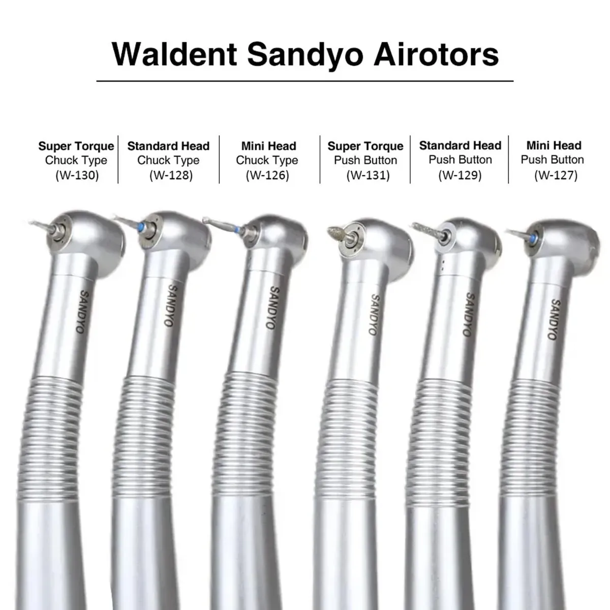 Waldent Sandyo Airotors And Cartridges