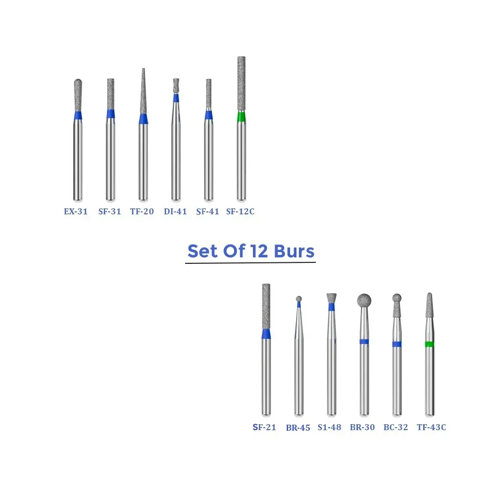 SuperEndo Cavity Preparation Burs Kit (FG Shank - For High-Speed Handpiece Only)