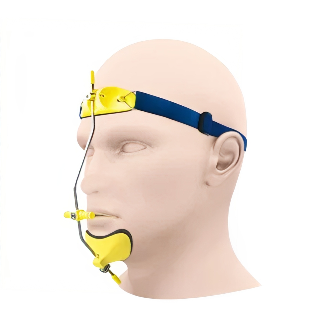 NDW Facemask With Head Strap - Yellow
